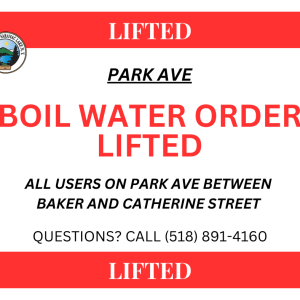 LIFTED BOIL WATER ORDER